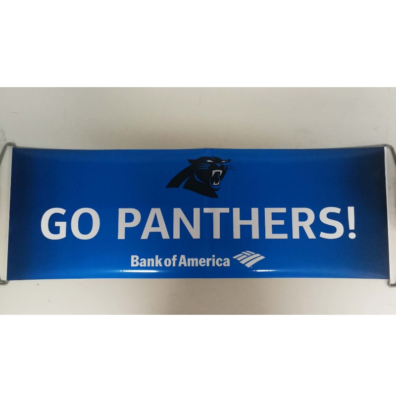 Banner a mano con logo personalizzato - Pantere 24x68 cm